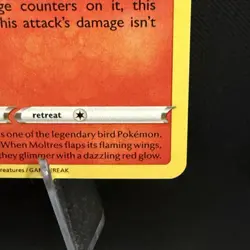 Moltres 2022 SWSH185 SWSH: Sword & Shield Black Star Promo Card Holo NM STAMPED! - Image 4