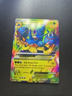 Mega Heracross EX 5/111 Furious Fists Holo Rare Card Pokemon TCG NM Sku893 - Image 1