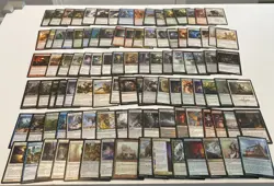 MTG Magic The Gathering Card Lot #227, 100+ Card Lot. Includes 10 FOILS - Image 1