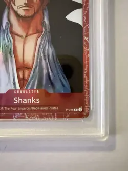 2023 One Piece Shanks Premium Card Coll Film Red P-016 PSA 10 English - Image 5