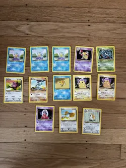 Vintage Pokemon Cards Lot - Fossil, Jungle, Base Set 2 - 55 cards WOTC - Image 4