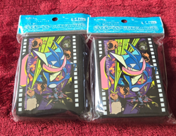 2x Midnight Agent Cinema Greninja Pokemon Center Card Sleeves (64) - Image 1