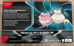 Pokemon Trading Card Game Snorlax ex and Blissey ex Special Collection Box - Image 2