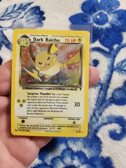 LEGENDARY COLLECTION Dark Raichu - 7/110 - Pokemon HOLO Rare Card WOTC LP - Image 1