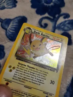 LEGENDARY COLLECTION Dark Raichu - 7/110 - Pokemon HOLO Rare Card WOTC LP - Image 5