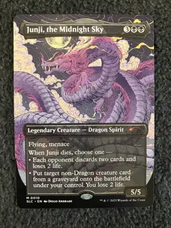 Magic MTG - Junji the Midnight Sky - Secret Lair Encyclopedia Magic - Image 1