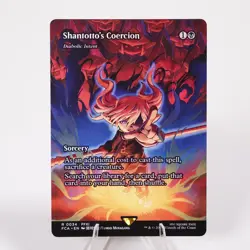 Shantotto's Coercion Diabolic Intent Showcase 34 Regular FCA MTG NM Video - Image 1