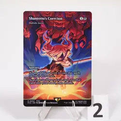 Shantotto's Coercion Diabolic Intent Showcase 34 Regular FCA MTG NM Video - Image 3