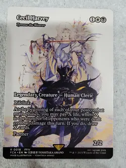 Magic the Gathering: Cecil Harvey - Tymna the Weaver (Showcase) Final Fantasy - Image 1