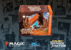 MTG Outlaws of Thunder Junction Collector Booster Box Factory Sealed WPJ22 - Image 1