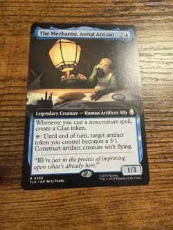 MTG Magic The Gathering Avatar Rare Extended Art The Mechanist Aerial Artisan - Image 1