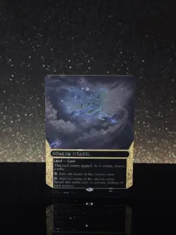 Sunken Citadel #0131 (Borderless Galaxy Foil) Edge of Eternities Stellar Sights - Image 1