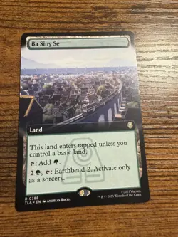 MTG Magic The Gathering Avatar Rare Extended Art Ba Sing Se - Image 1