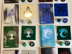 Magic The Gathering MTG - Guild Kit Pins Dice Inserts Sticker - COMPLETE - NEW - Image 4