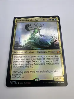 MTG Muldrotha, the Gravetide (258/686) Double Masters 2022 NM FOIL - Image 1