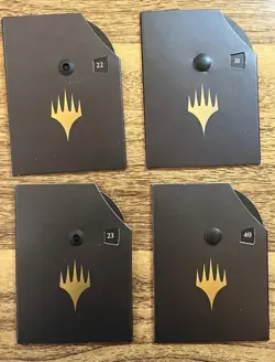 Mtg Warhammer 40k Collector’s Edition Set Of 4 Life Counters Spin down - Image 2