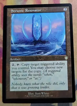 Strionic Resonator (Retro Frame) MTG Commander: The Brothers' War (BRC) (NM) - Image 1