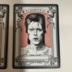 2 Magic the gathering RK Post token MTG, David Bowie elemental 3/1 ￼haste token - Image 2
