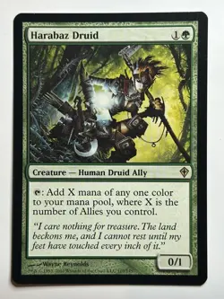 Harabaz Druid R Worldwake 105 LP/NM - Image 1