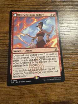 MTG Magic The Gathering Avatar Rare Eternal Overwhelming Victory - Image 1