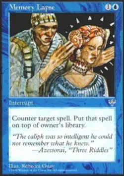 Hero Deal, English - 4 x MTG Memory Lapse Mirage - Image 1