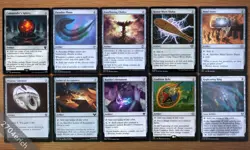 Set 10 Popular Commander Mana Rock Artifacts *NM* MTG Deck Building Magic Group - Image 1