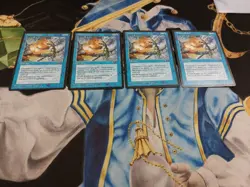 Arcane Denial MTG Alliances Blue Common Instant Near-Mint x4 GG5 - Image 2