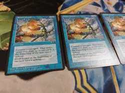 Arcane Denial MTG Alliances Blue Common Instant Near-Mint x4 GG5 - Image 3