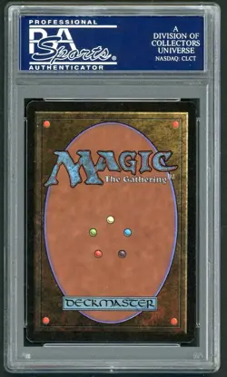 Mtg Beta PSA 10 BLACK KNIGHT | Magic the gathering | GEM MINT | POP 6 - Image 2