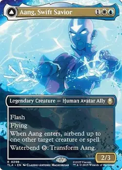 Aang, Swift Savior Showcase Avatar: The Last Airbender NM MTG - Image 1