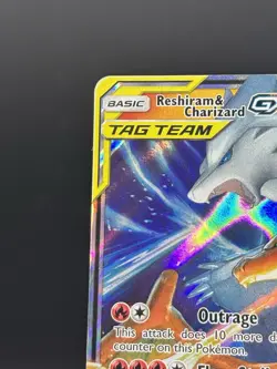 Pokemon TCG - Reshiram & Charizard Tag Team GX 20/214 Unbroken Bonds NM - Image 2