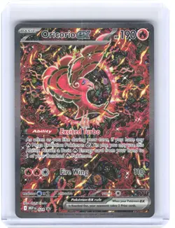 2025 Pokemon Oricorio ex #024 Mega Evolution Promos Black Star Promo Holo - Image 1