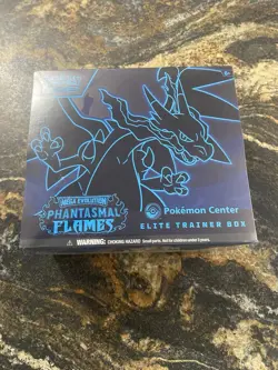 Pokemon TCG: Phantasmal Flames Pokemon Center ETB Factory Sealed - Image 1