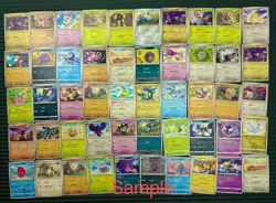 Random 10,000 Lot Japanese Pokemon Card No Energies and Trainers All C/U Bulk NM - Image 4