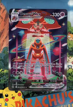 Pokemon TCG Deoxys VMAX GG45/GG70 Crown Zenith: Galarian Gallery Holo NM/M - Image 1