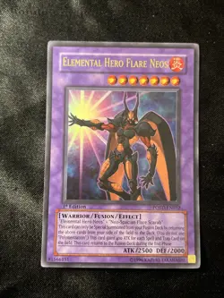Elemental Hero Flare Neos POTD-EN032 Power of the Duelist Ultra Rare LP - Image 1