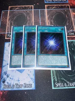 x3 SHADOW'S LIGHT 1ST EDITION SECRET RARE BLMR-EN037 YUGIOH! Playset - Image 1