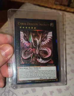 Cyber Dragon Infinity RA04-EN068 Ultimate Rare Yu-Gi-Oh! Mint - Image 1