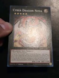 Yu-Gi-Oh! CARD CYBER DRAGON NOVA LEDD-ENB30 1ST NM/VLP - Image 2