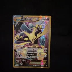Pokemon Card Alakazam EX (Secret) Secret Rare XY - Fates Collide 125/124 - Image 1
