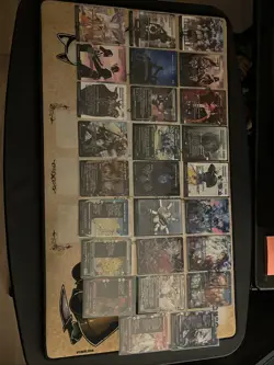 Final Fantasy Magic The Gathering Borderless Card Lot 26x Near Mint Cards - Image 1