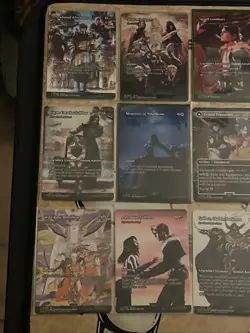 Final Fantasy Magic The Gathering Borderless Card Lot 26x Near Mint Cards - Image 2