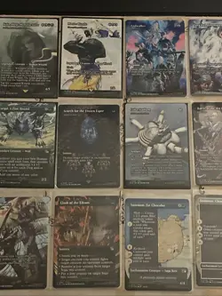 Final Fantasy Magic The Gathering Borderless Card Lot 26x Near Mint Cards - Image 4