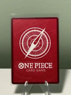 One Piece Card Game Hannyabal EB01-021 L Leader Alternate Art Parallel Card NM - Image 2