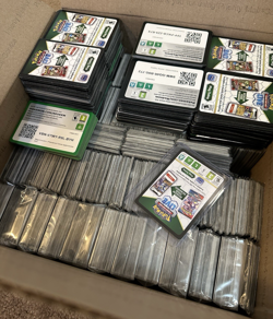 5900+ POKEMON TCG Unused CODE CARDS Mixed Set Large Flat Rate Box 17LBS BULK LOT - Image 2
