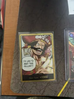DON!! Card (Gol.D.Roger) (Gold) Carrying On His Will Foil - Image 1