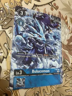 Digimon Card Game Single Bulucomon P-067 Tournament Pack Vol.10 Alt Art Promo - Image 1