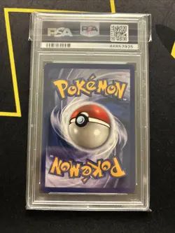 PSA 9 1st Edition Moltres 27/62 -Graded Vintage Pokemon Card- Fossil Set MINT - Image 4