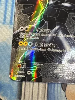 Zekrom 114/114 - Black & White Base - Full Art Holo Rare Pokemon Card - DMG 2011 - Image 5