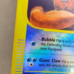 Kingler 50/165 Reverse Holo Expedition Base Set (EX) Pokemon Card LP Light Play - Image 2